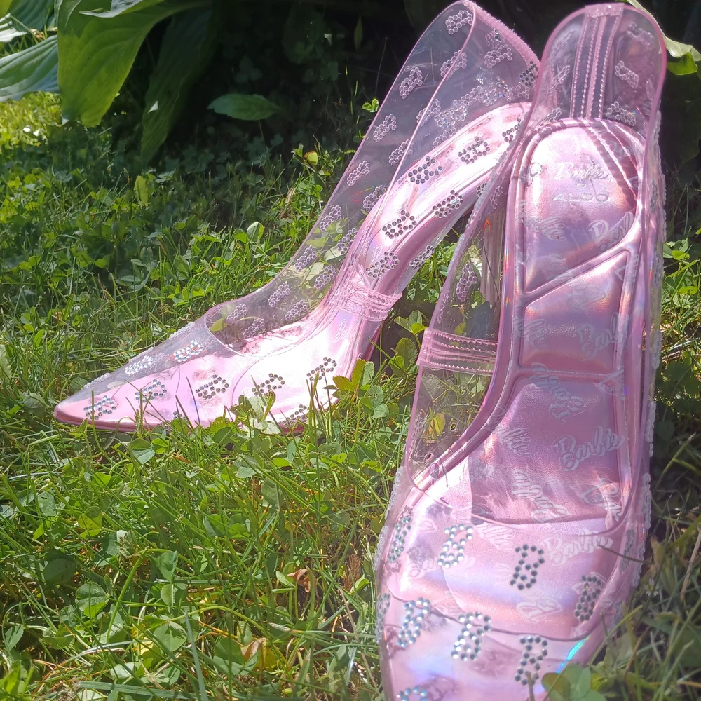 Aldo×Barbie Rhinestone High Heels - Picture 5 of 6